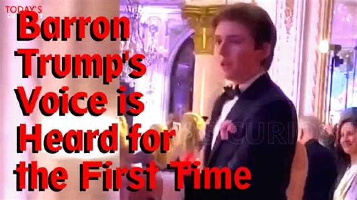 Barron Trump Singing Real: The Unveiling of a Presidential Son's Hidden Talent