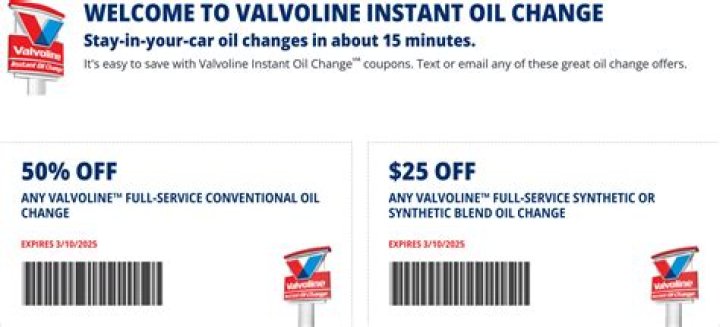 Maximize Your Savings with Valvoline Coupon 50 Off Oil Change