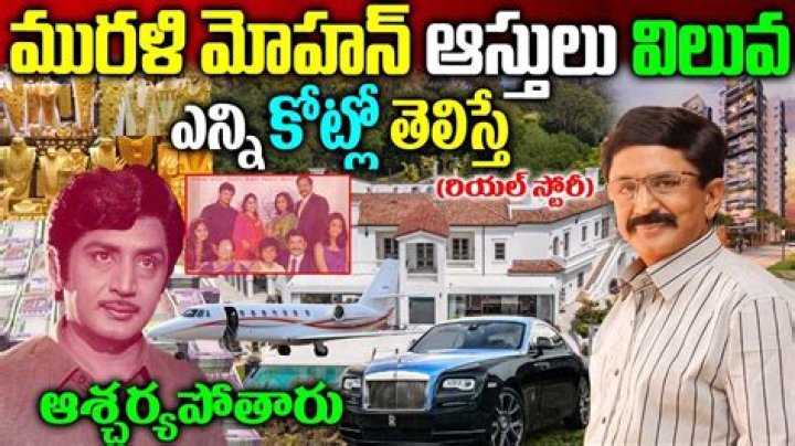 Murali Mohan Net Worth: A Comprehensive Analysis of Wealth, Career, and Achievements